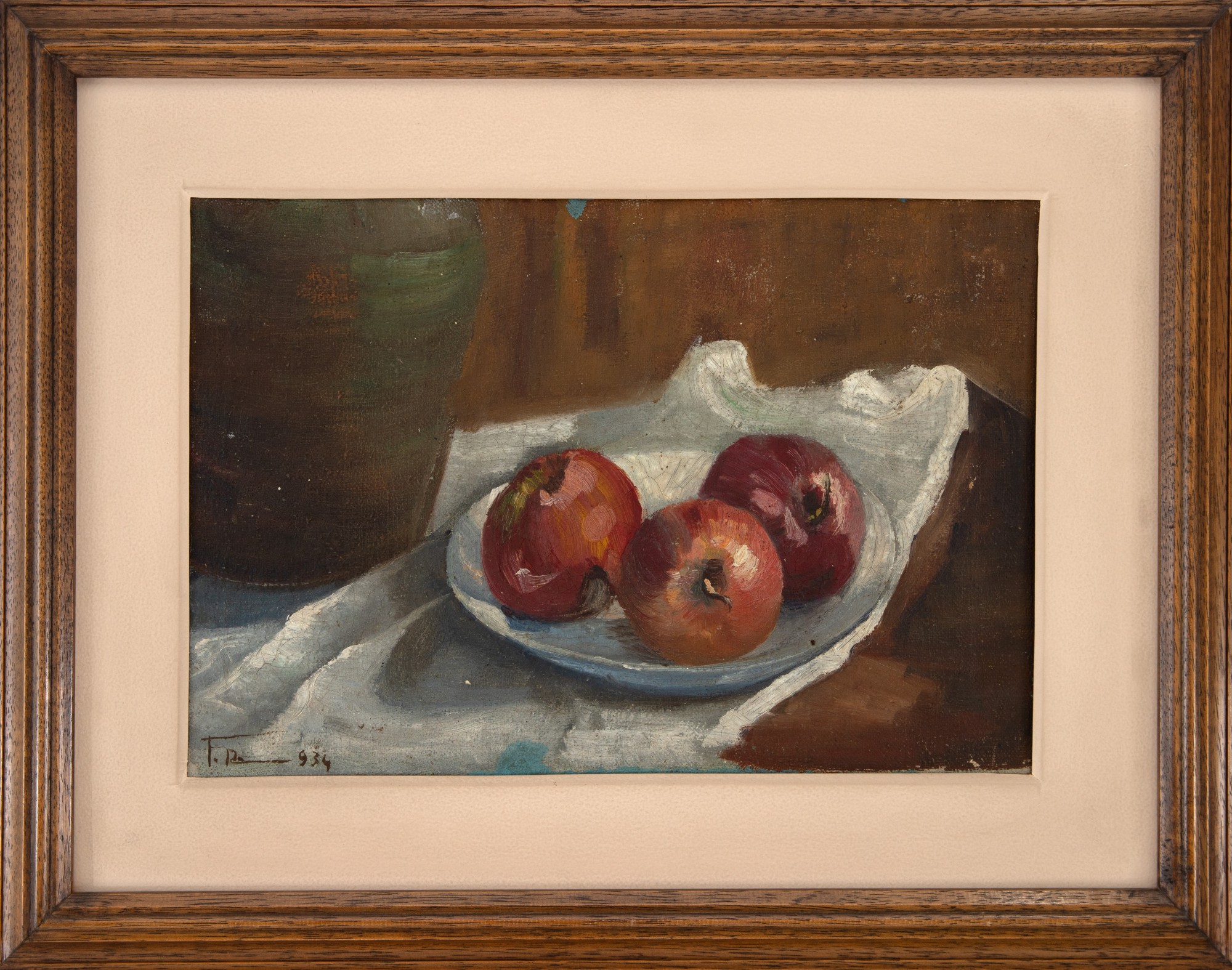 Francisco Rebolo - Natureza Morta Com Maçãs