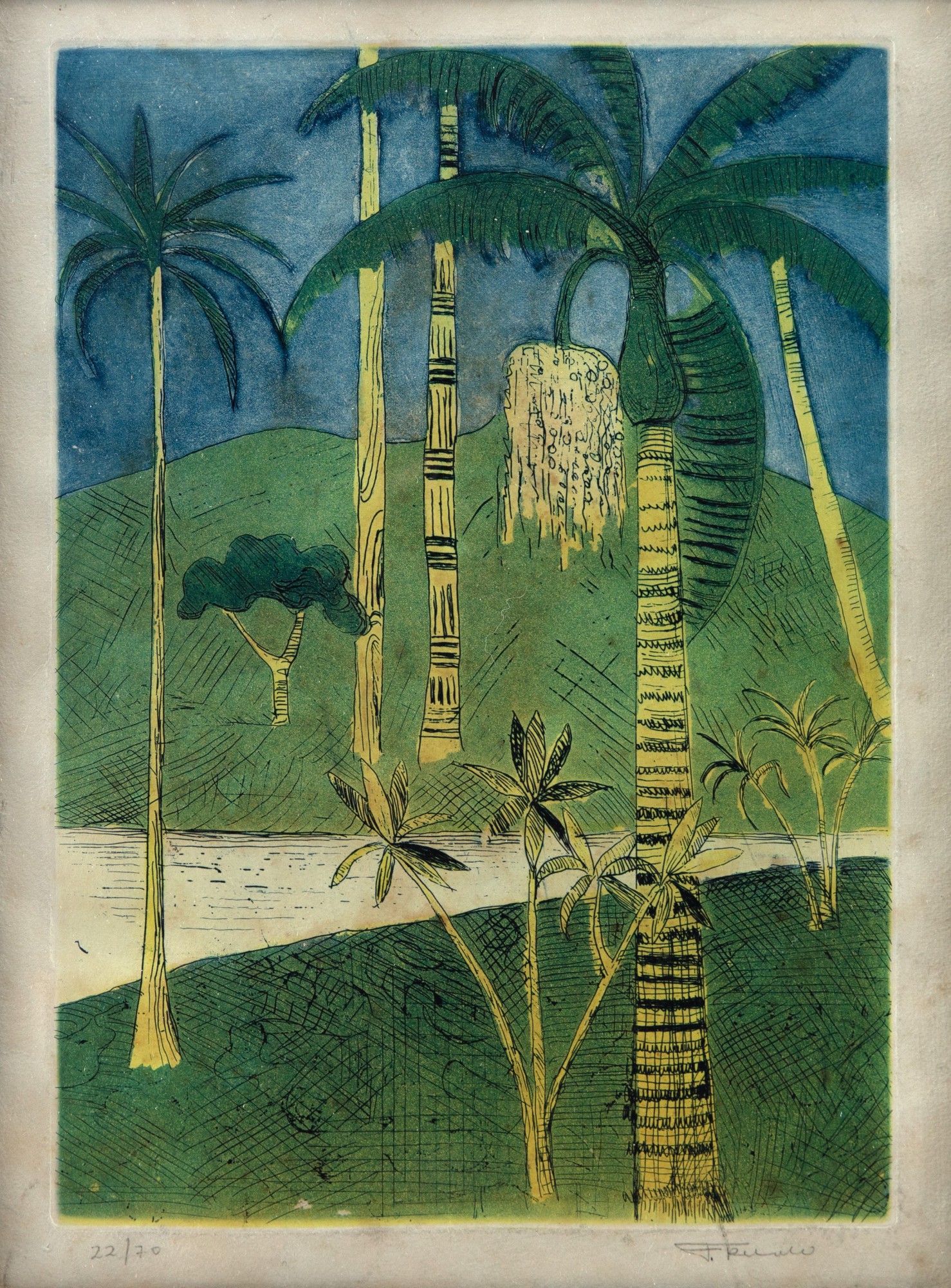 Francisco Rebolo - Paisagem