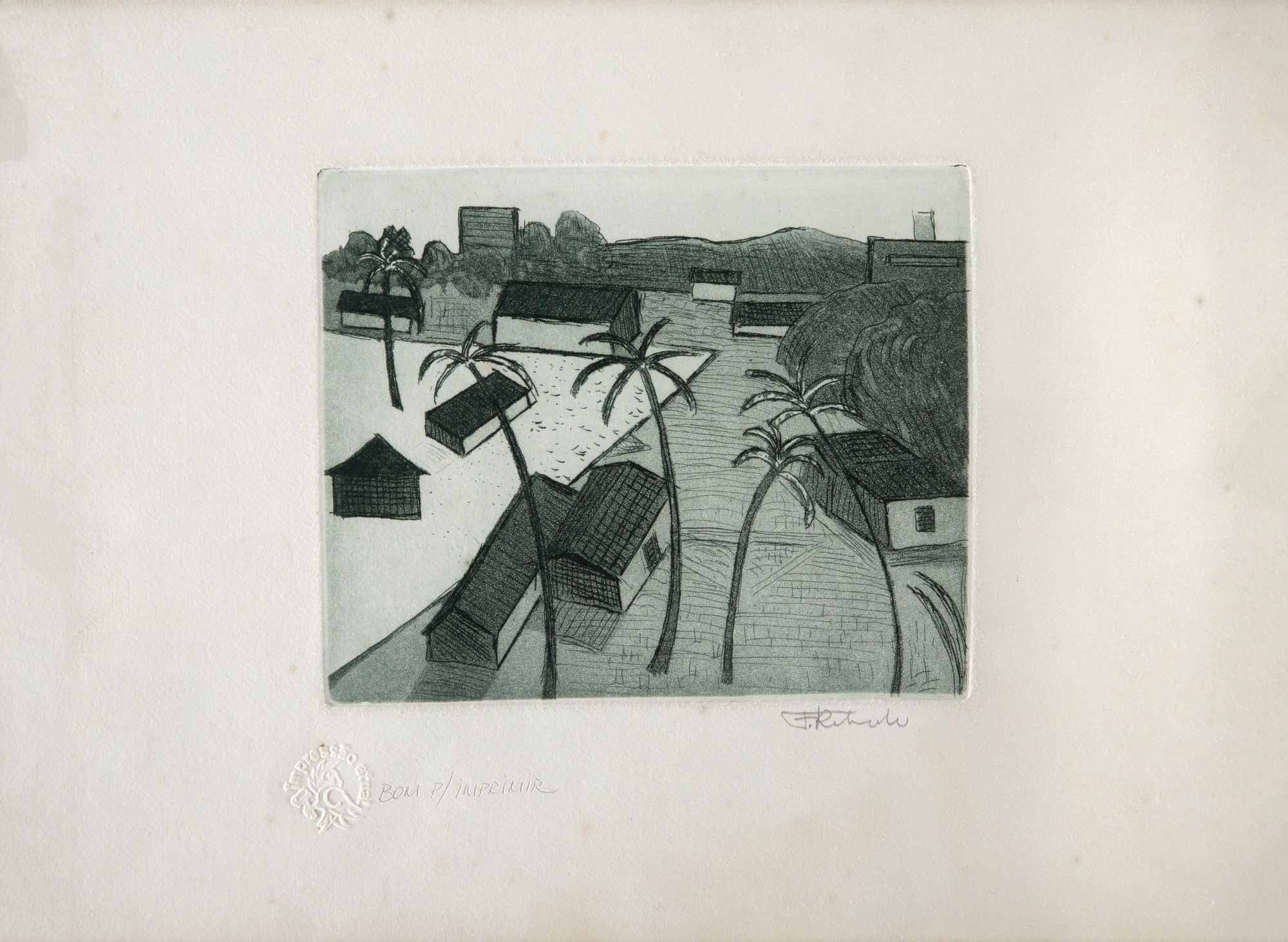Francisco Rebolo - Paisagem