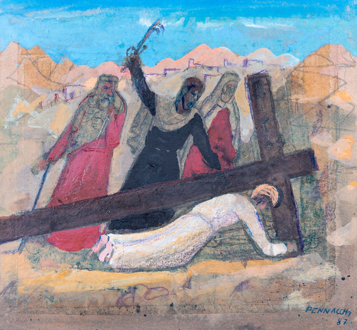 Fulvio Pennacchi - Crucificação