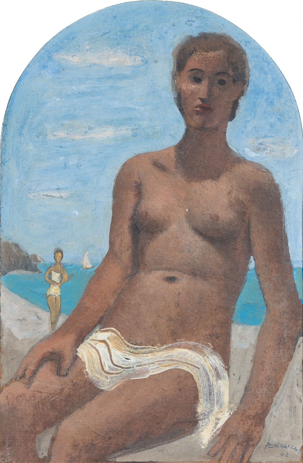Fulvio Pennacchi - Mulher na Praia