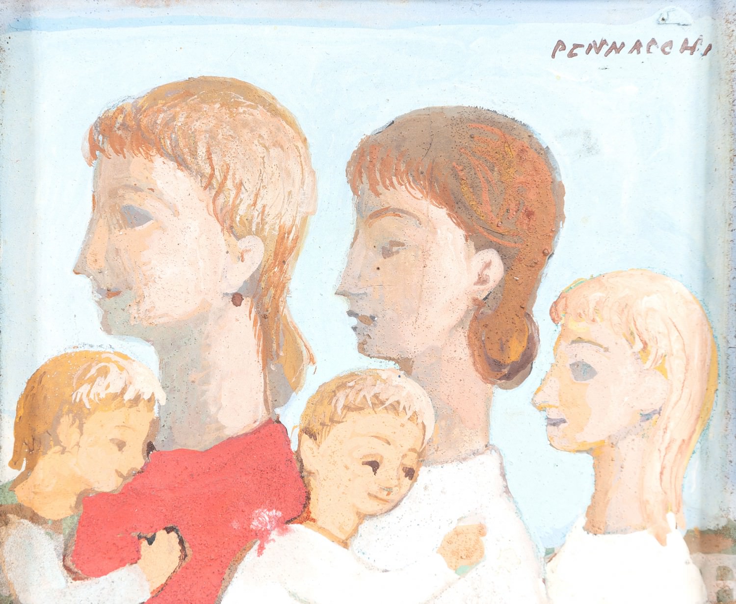 Fulvio Pennacchi - Mulheres com Crianças
