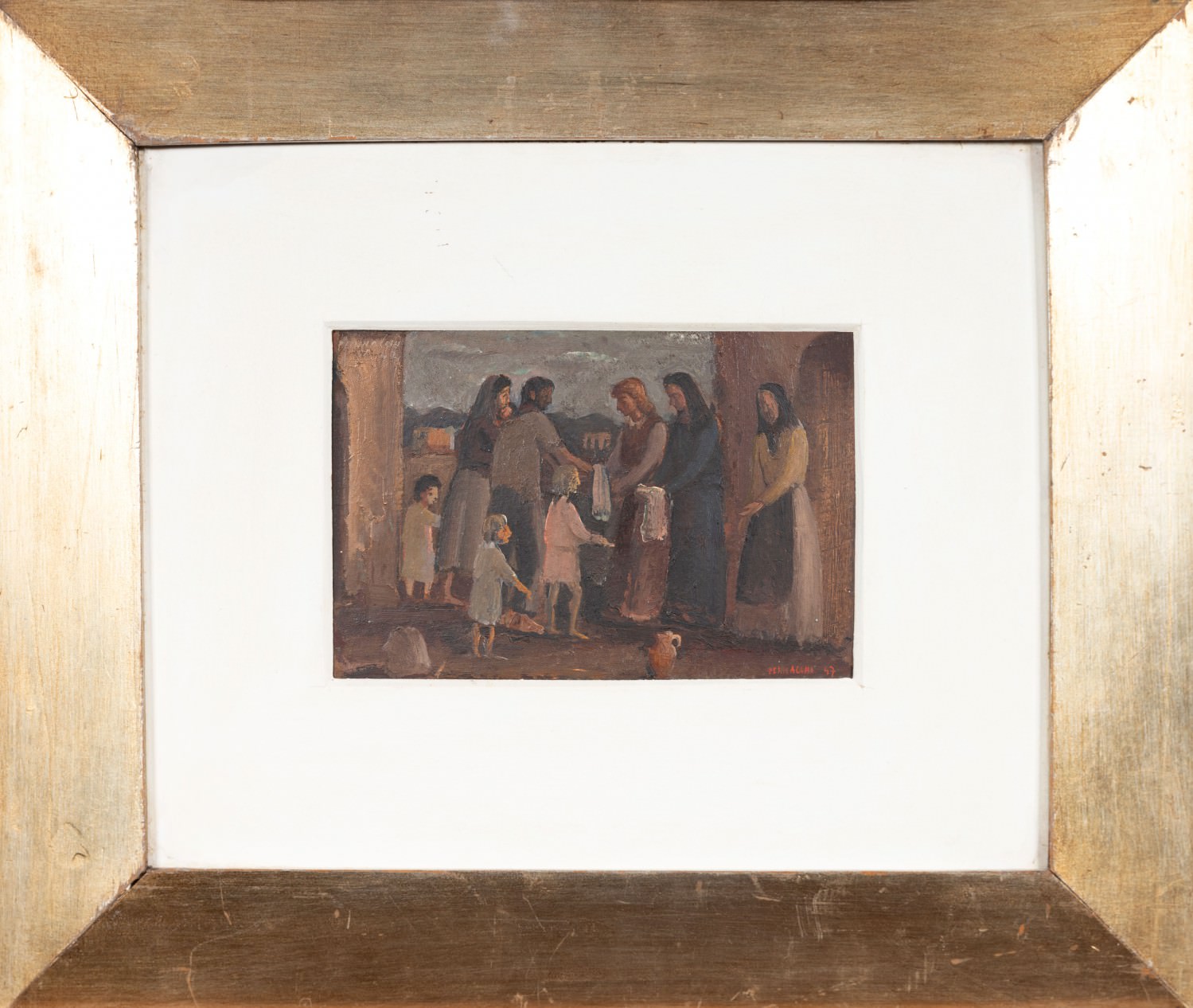 Fulvio Pennacchi - Obras de Caridade - Doar as Vestes