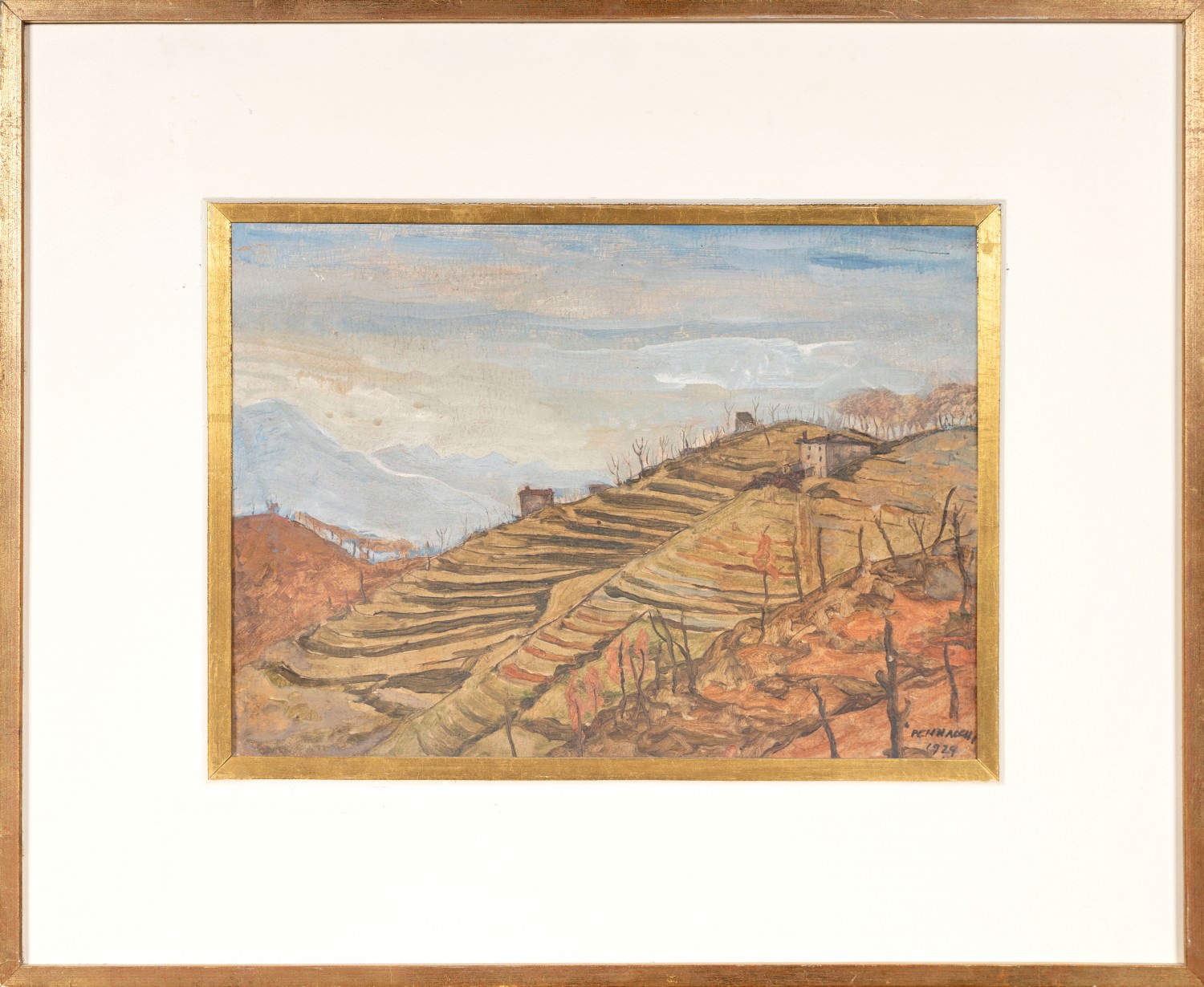 Fulvio Pennacchi - Paisagem de Garfagnana