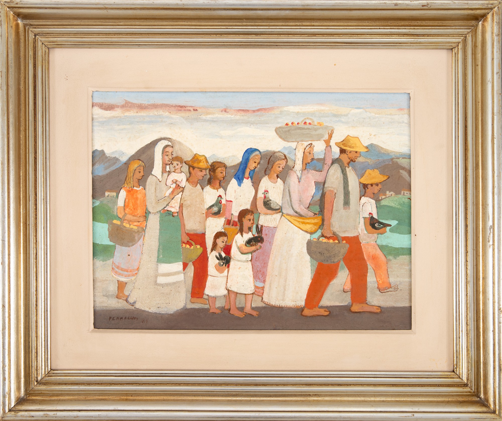 Fulvio Pennacchi - Retirantes