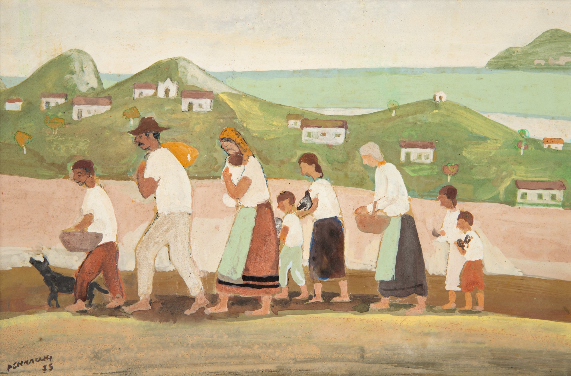 Fulvio Pennacchi - Retirantes