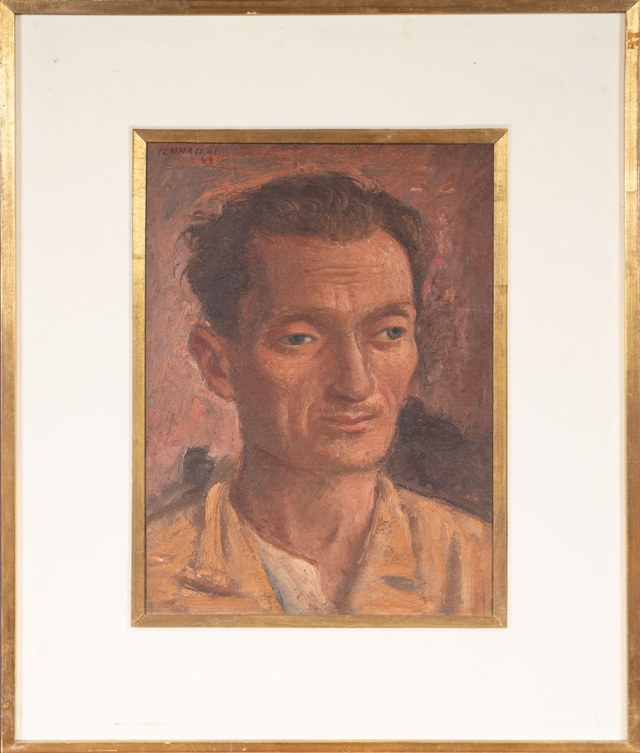 Fulvio Pennacchi - Retrato de Aldo Bonadei