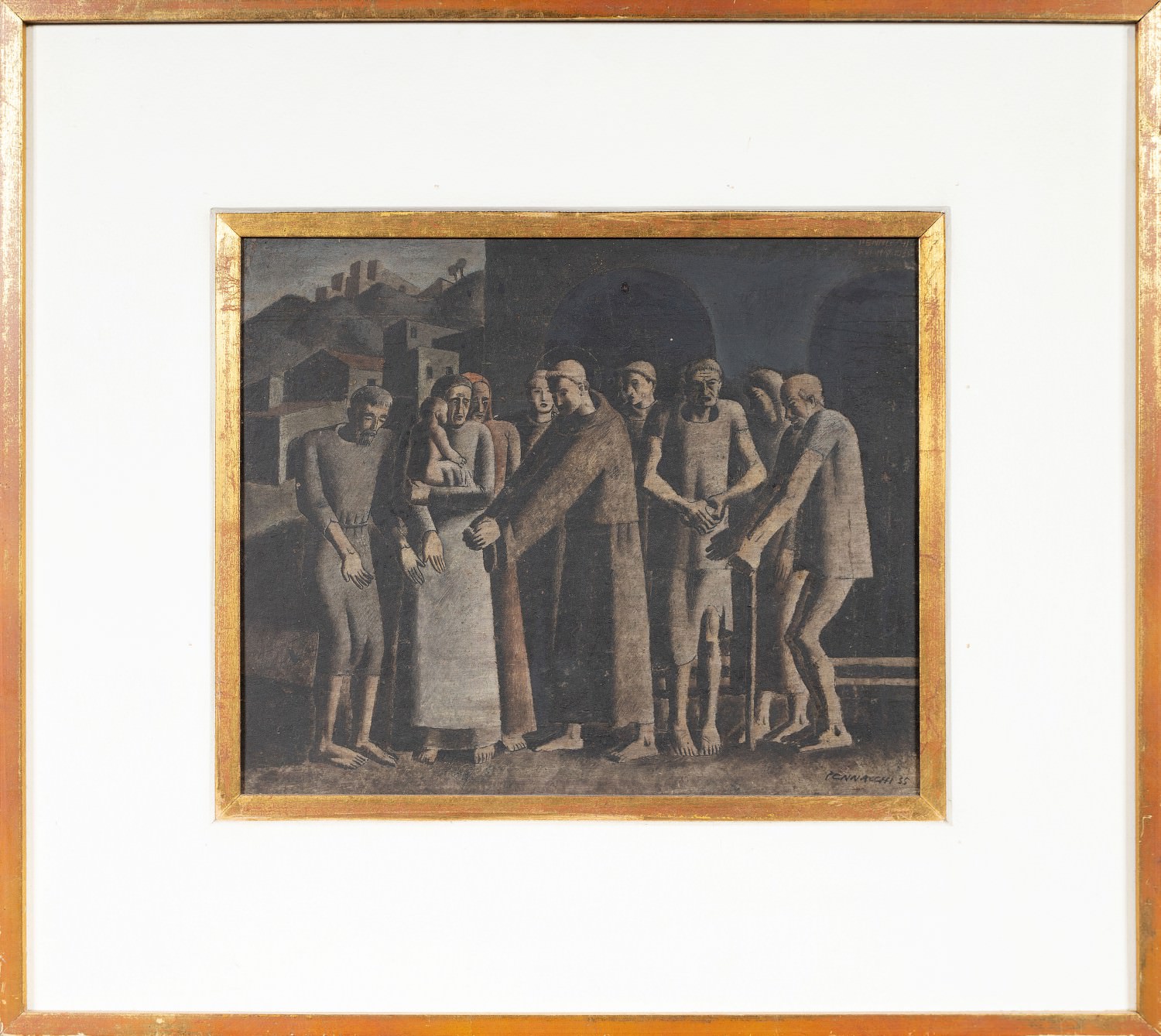 Fulvio Pennacchi - Santo Antônio e os Pobres