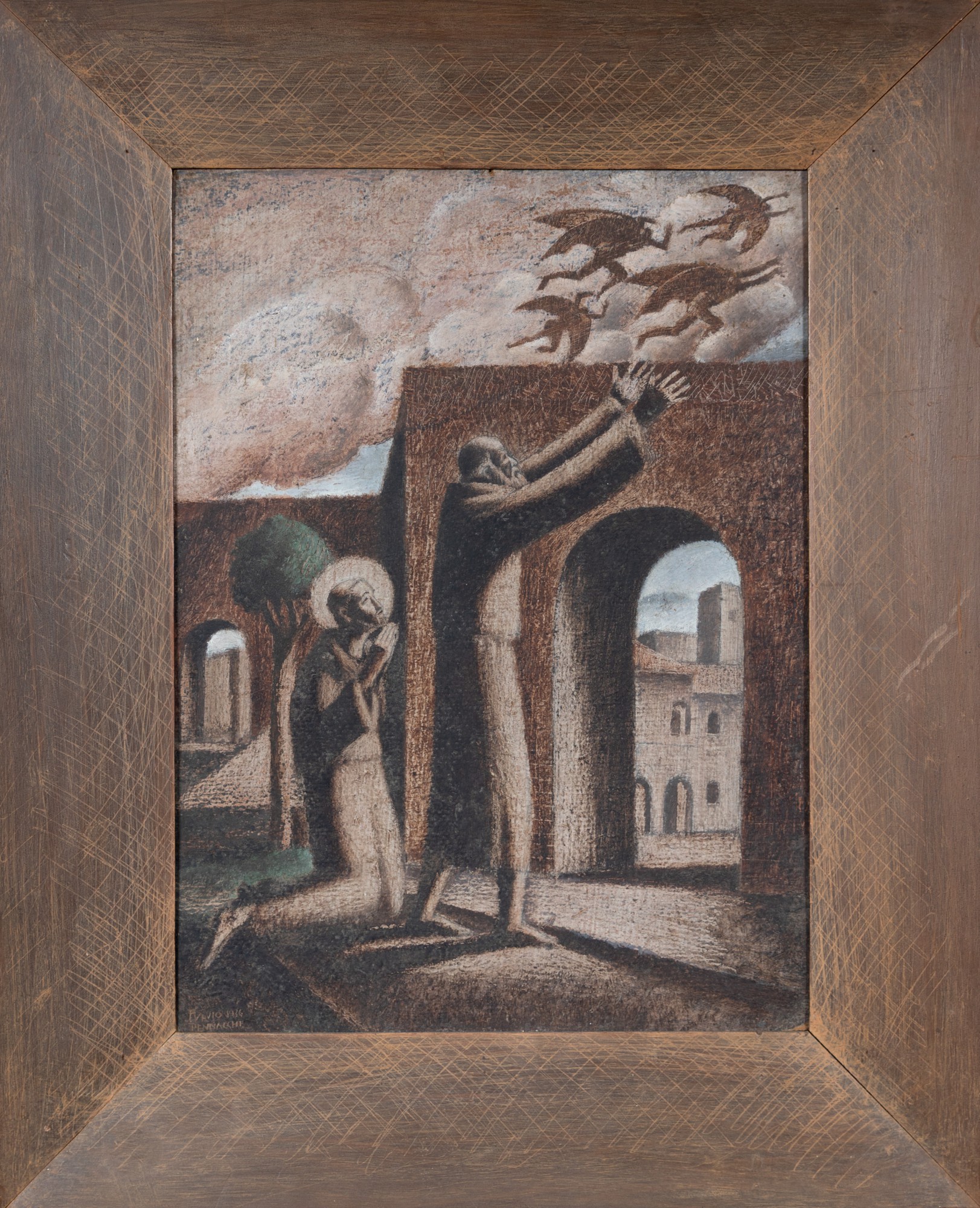 Fulvio Pennacchi - Vida de São Francisco (IV)