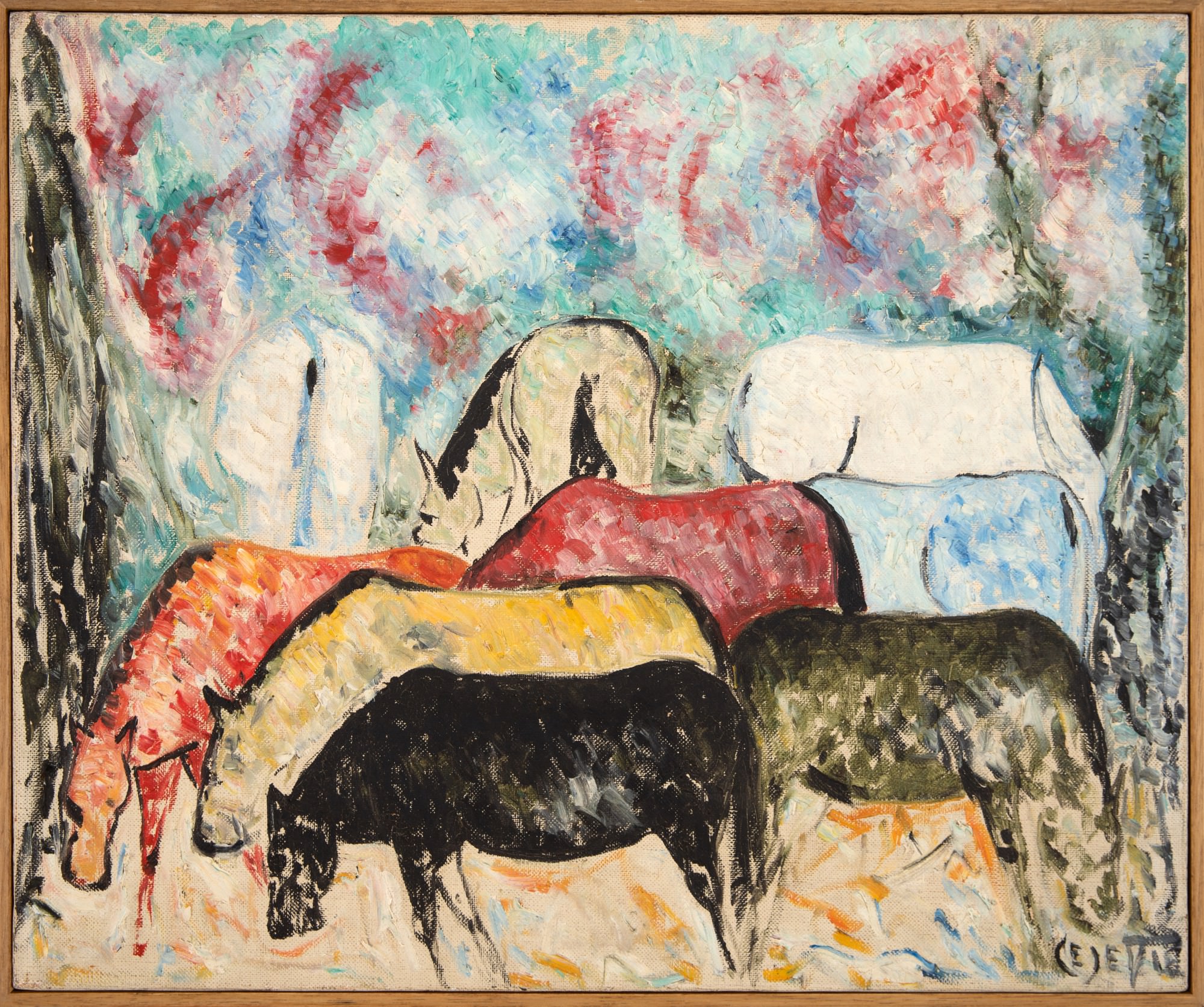 Giuseppe Cesetti - Cavalos