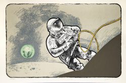 Glauco Rodrigues - Homem na Lua