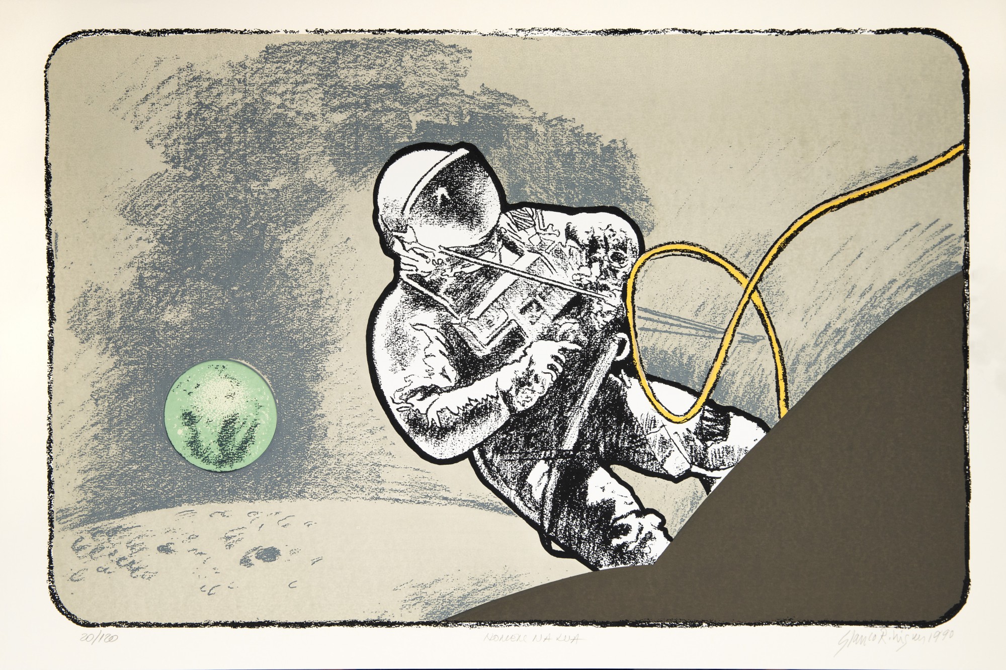 Glauco Rodrigues - Homem na Lua