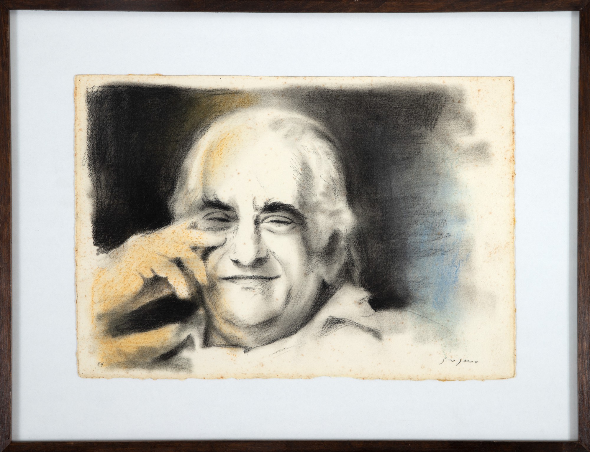 Gregório Gruber - Retrato de Mario Shenberg