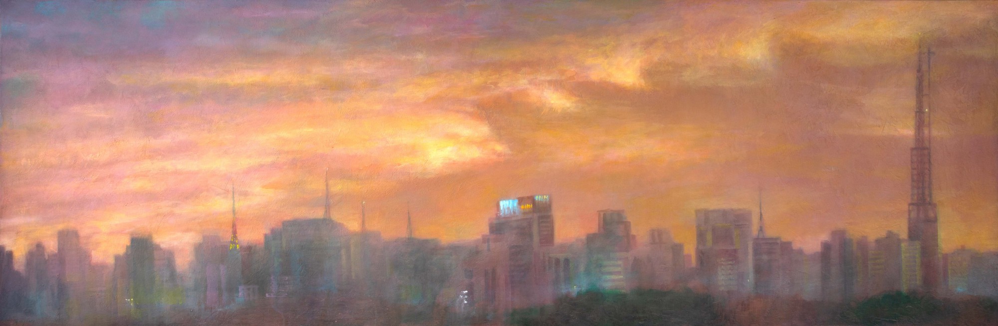 Gregório Gruber - Vista Da Cidade De SP