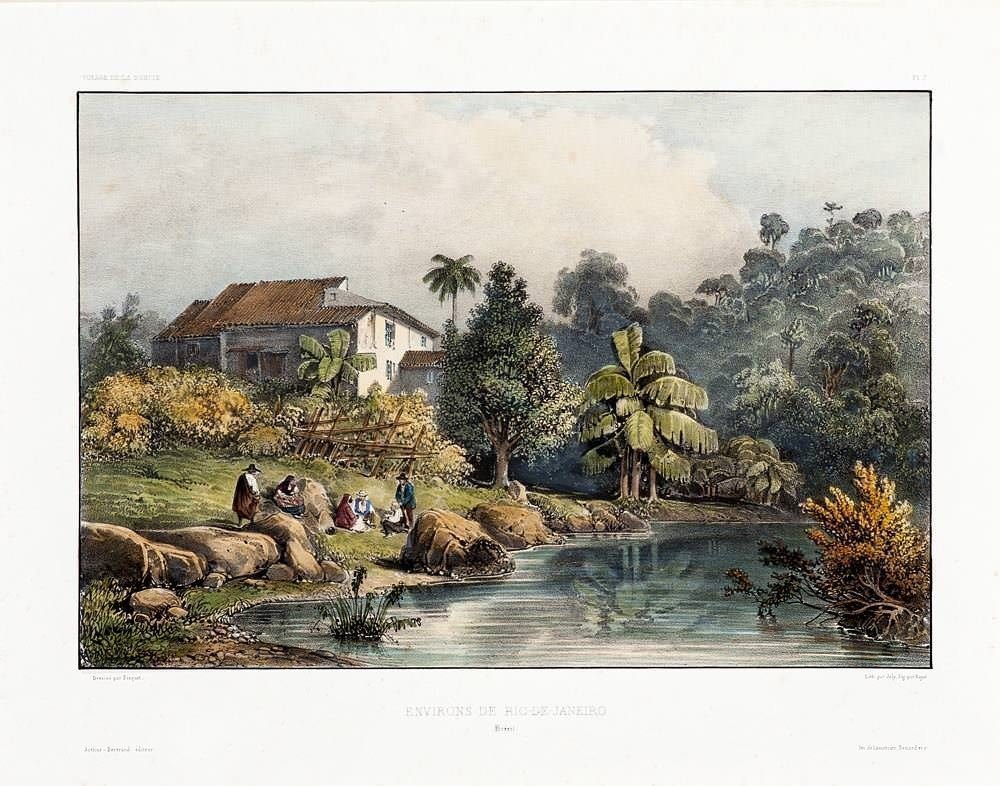 H. De Bougainville, E. B. De La Touanne - ARREDORES DO RIO DE JANEIRO