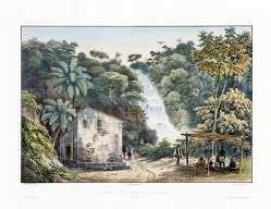 H. De Bougainville, E. B. De La Touanne - CASCATA DA TIJUCA NO RIO DE JANEIRO