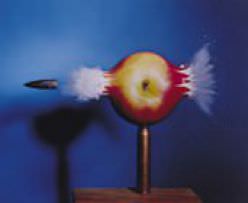 Harold Edgerton - Bullet and Apple