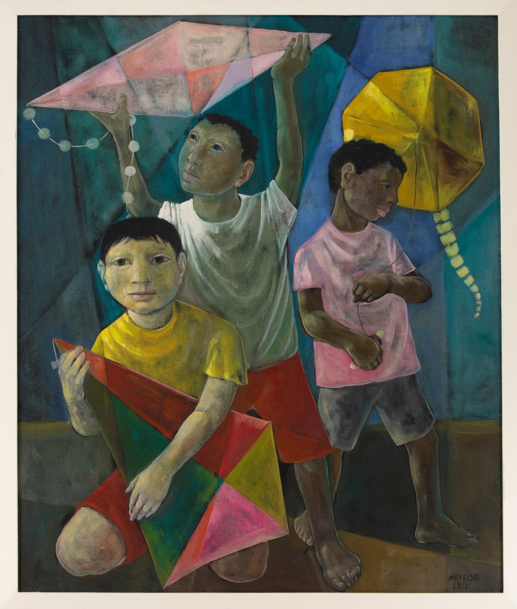 Harry Elsas - Meninos Soltando Pipa