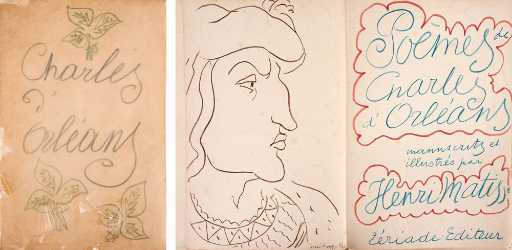 Henri Matisse - Livro Henri Matisse e Poemas de Charles D‘Orléans