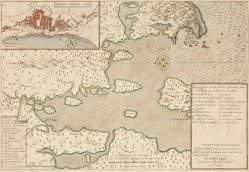 Henricus Hondius - MAPA DA CIDADE DE SALVADOR E DA BAHIA DE TODOS OS SANTOS, NA ÉPOCADA OCUPAÇÃO HOLANDESA