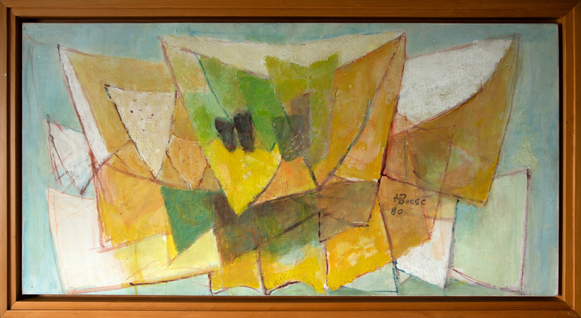 Henrique Boese - Abstrato Amarelo