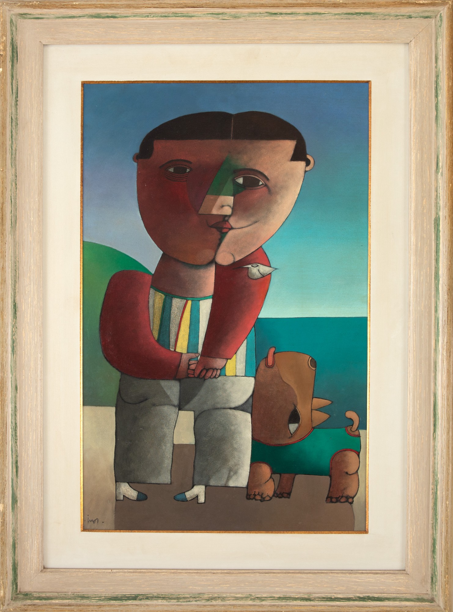 Inos Corradin - Moço Com Cachorrinho