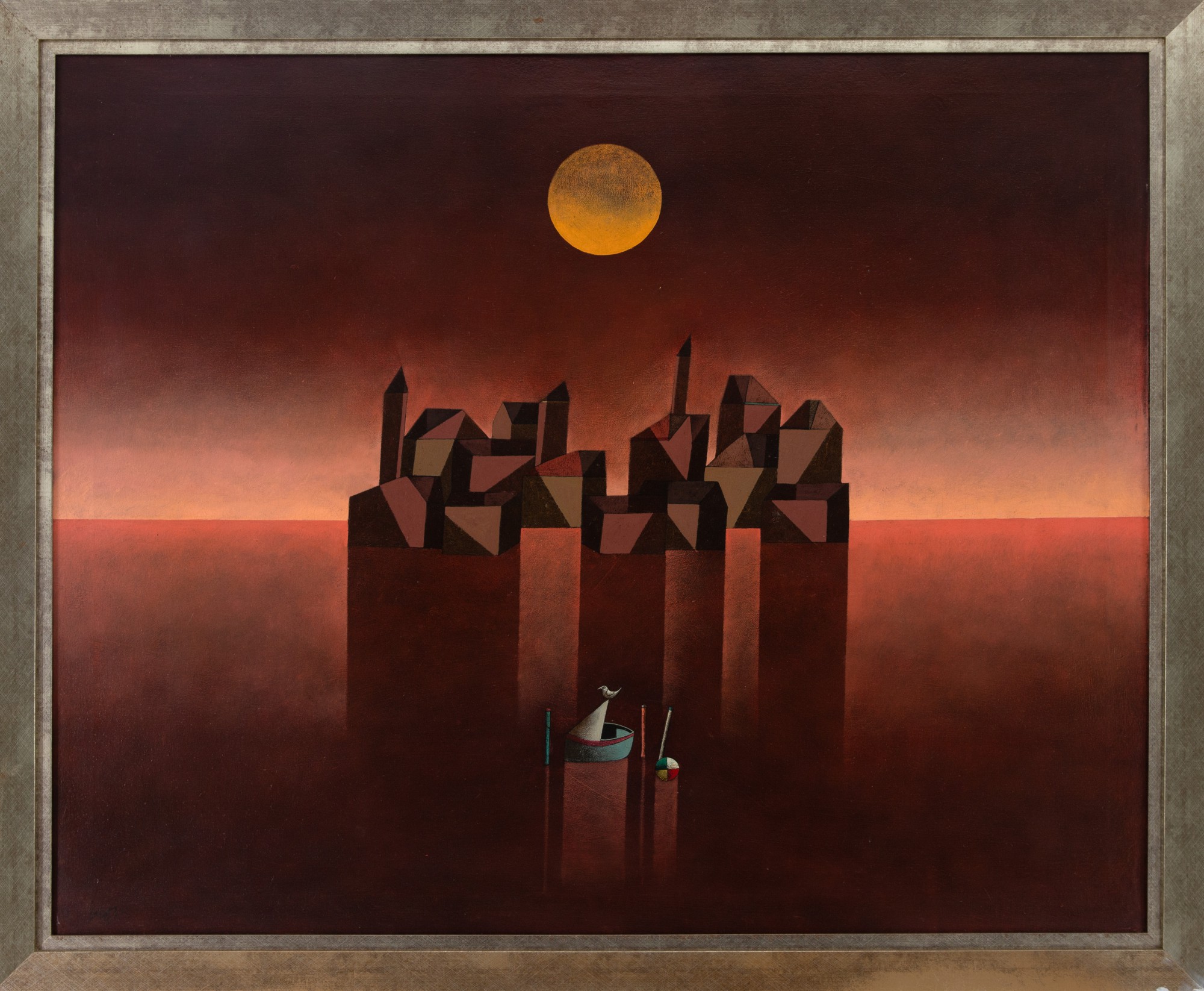 Inos Corradin - Pôr-Do-Sol Na Laguna