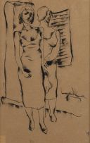 Ismael Nery - Garotas e Persiana
