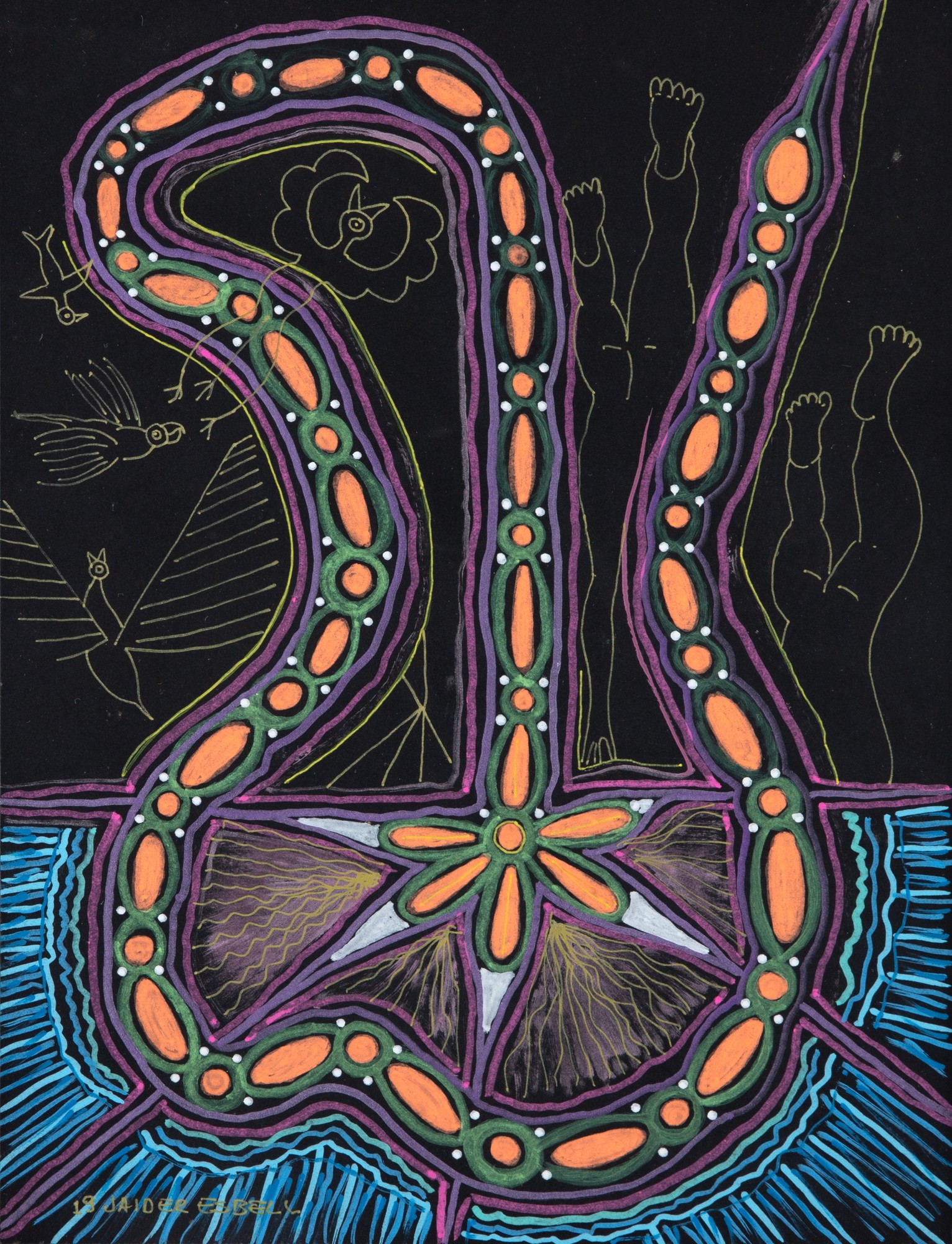 Jaider Esbell - O Mergulho do Pagé na Medicina Ocidental