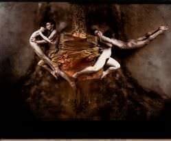 Jan Saudek - Dancers in Paradise