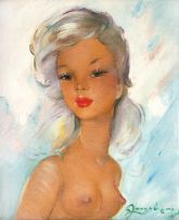 Jean - Gabriel Domergue - Busto Feminino