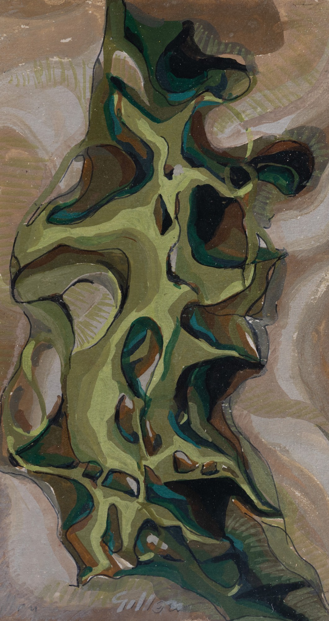 Jean Gillon - Study For Tapestry