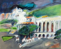 Jean-pierre Lacourt - Le Viaduc (Santa Teresa)