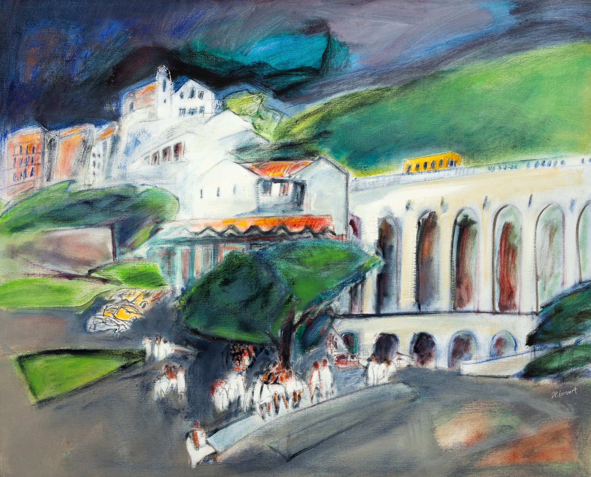 Jean-pierre Lacourt - Le Viaduc (Santa Teresa)