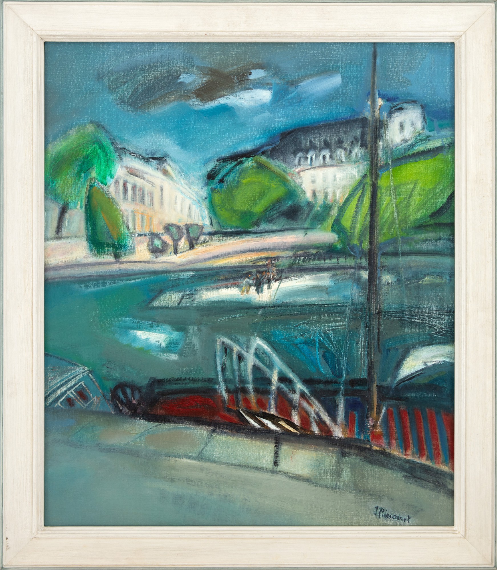 Jean-pierre Lacourt - Pointe Du Vert Galant (Paris)