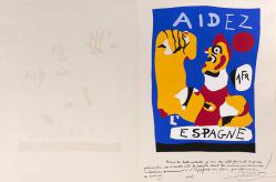 Joan Miró - Aidez I‘Espagne