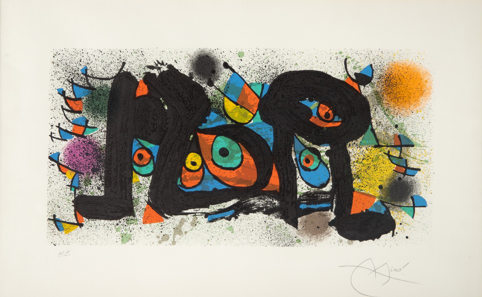 Joan Miró - da Série - Esculturas: Les Poussins