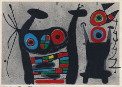 Joan Miró - Le Lezarde aux lumes d‘or