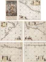 Johann Van Keulen - FRONTISPÍCIO DO ATLAS DE JOHANN VAN KEULEN DOS QUAIS PROVEM OS 5ITENS SUBSEQUENTES