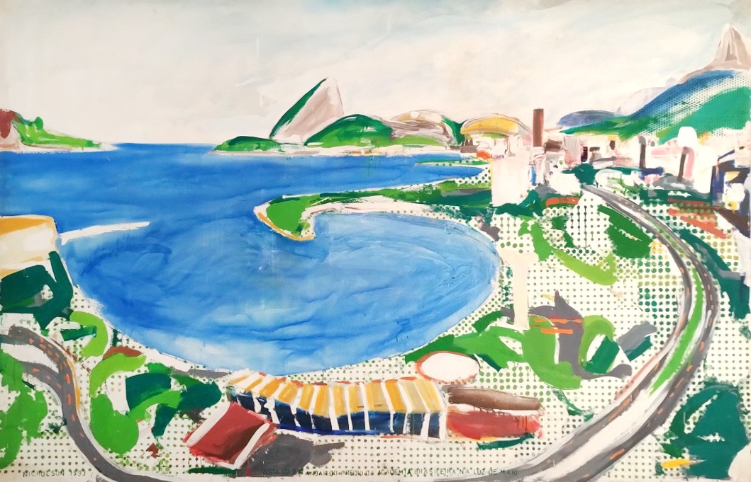 John Nicholson - Vista do 27º andar do Prédio da Academia Brasileira