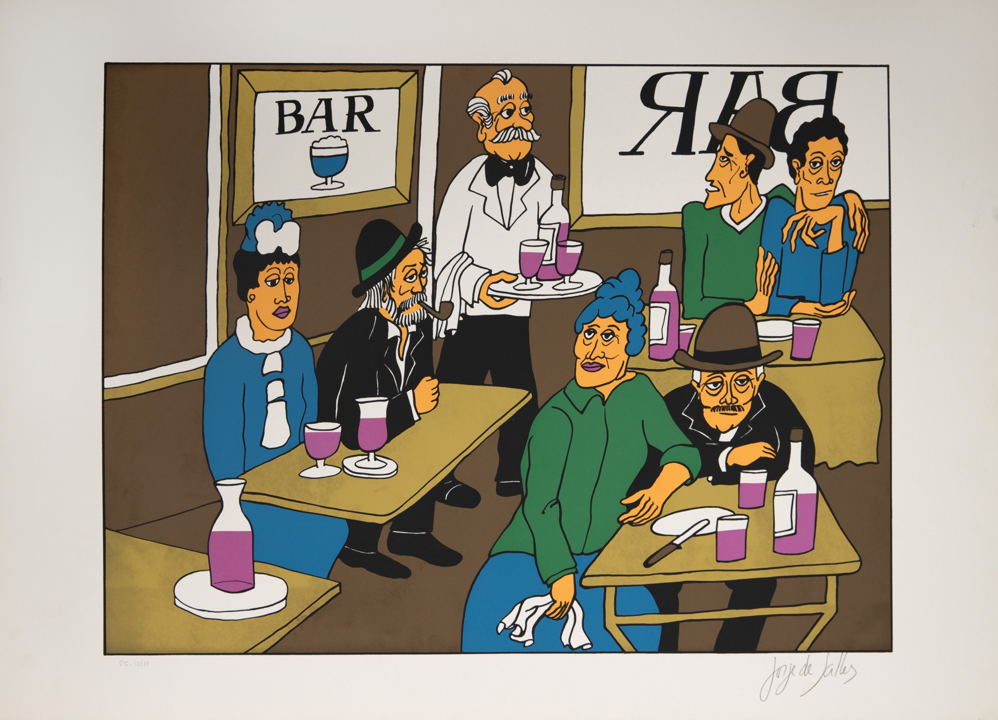 Jorge De Salles - Homenagem ao bar