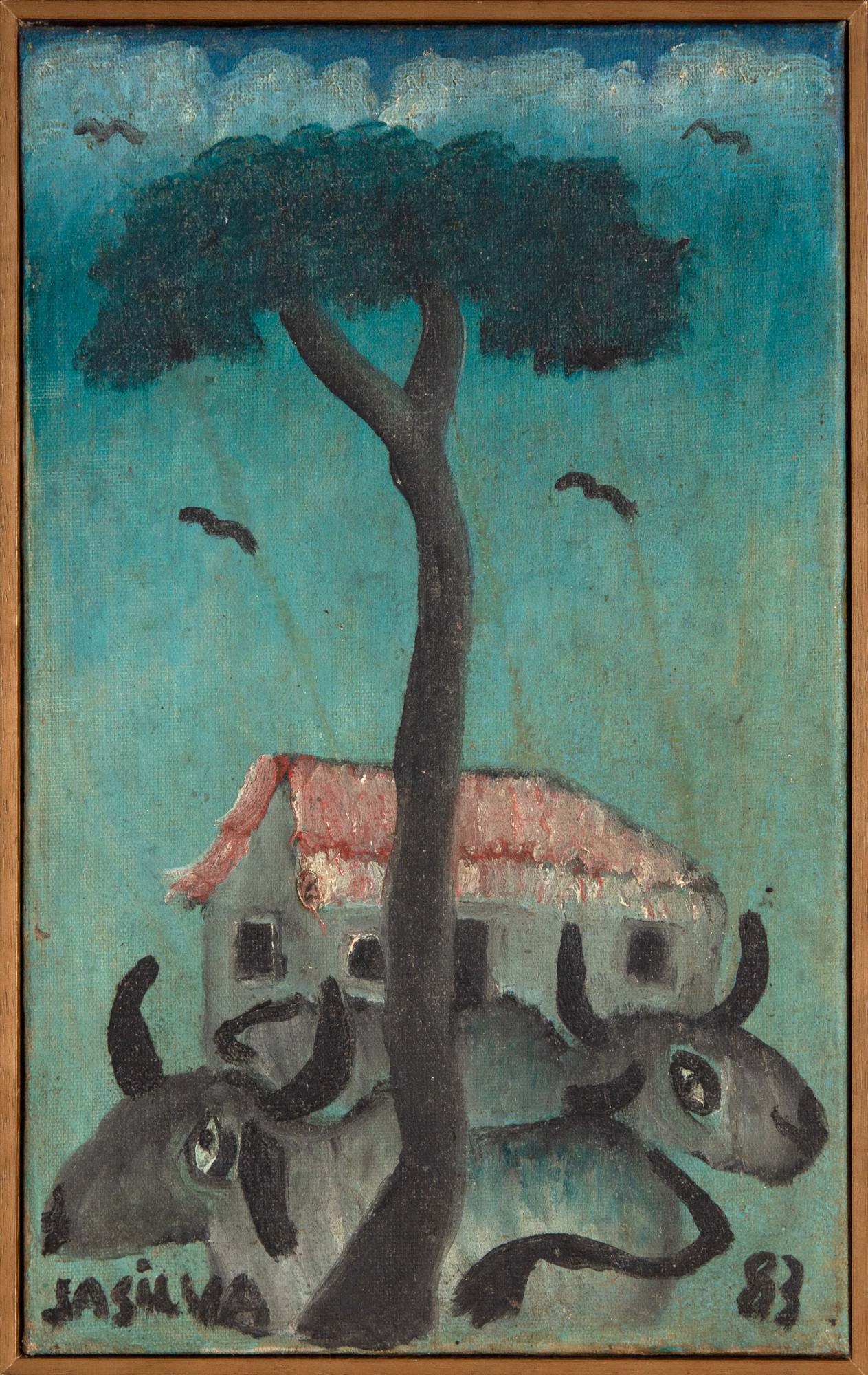 José Antônio da Silva - Bois, Árvore e Casa