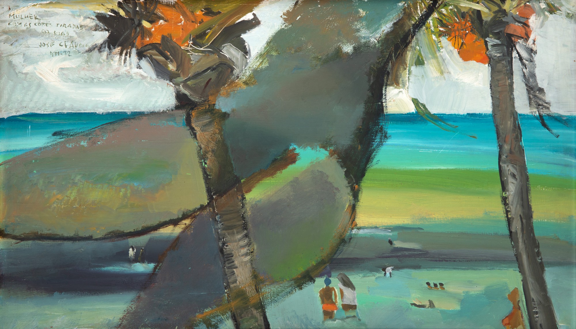 José Claudio - Mulher Com As Cores Tiradas Do Mar