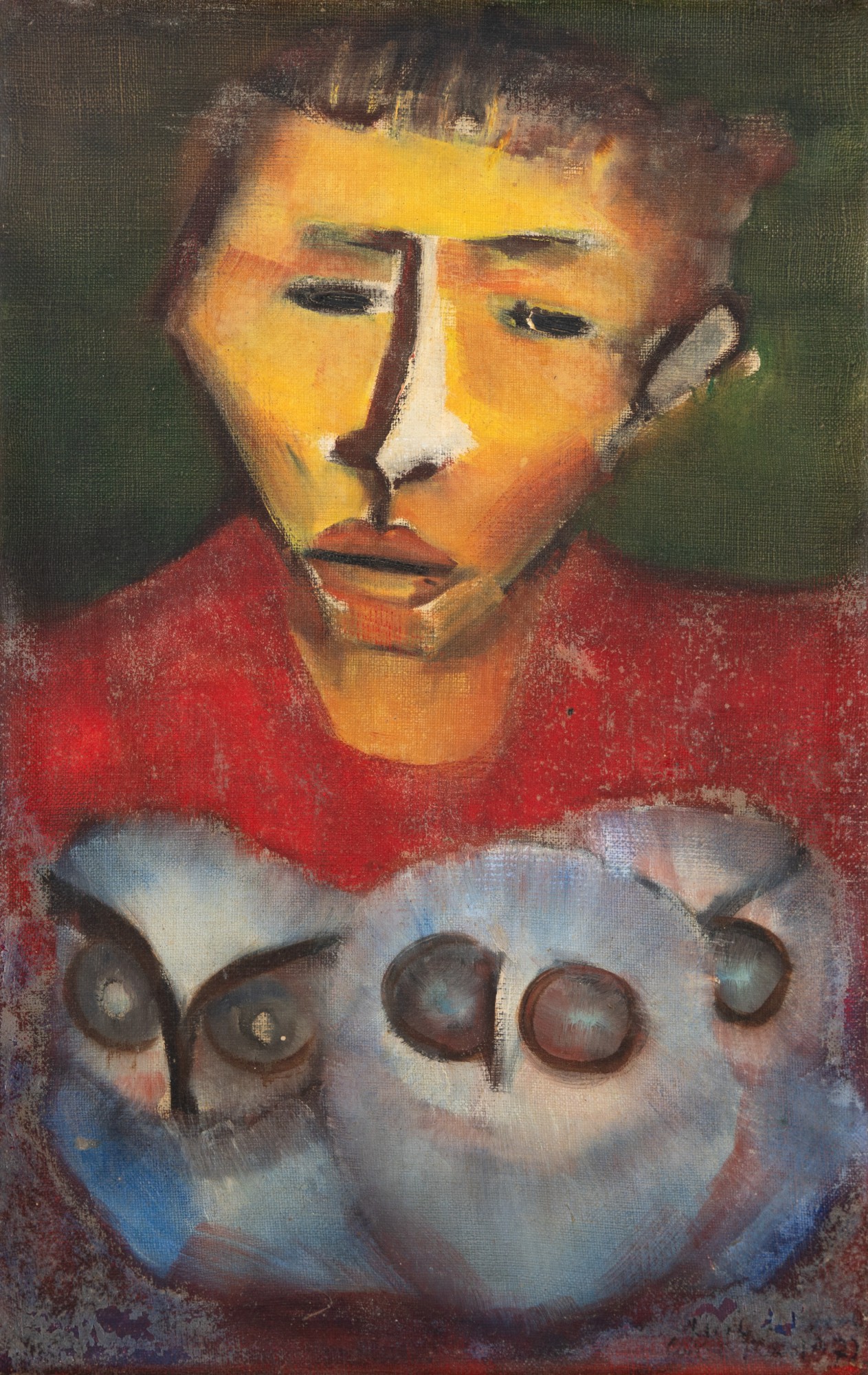 José De Dome - Homem Com Três Corujas