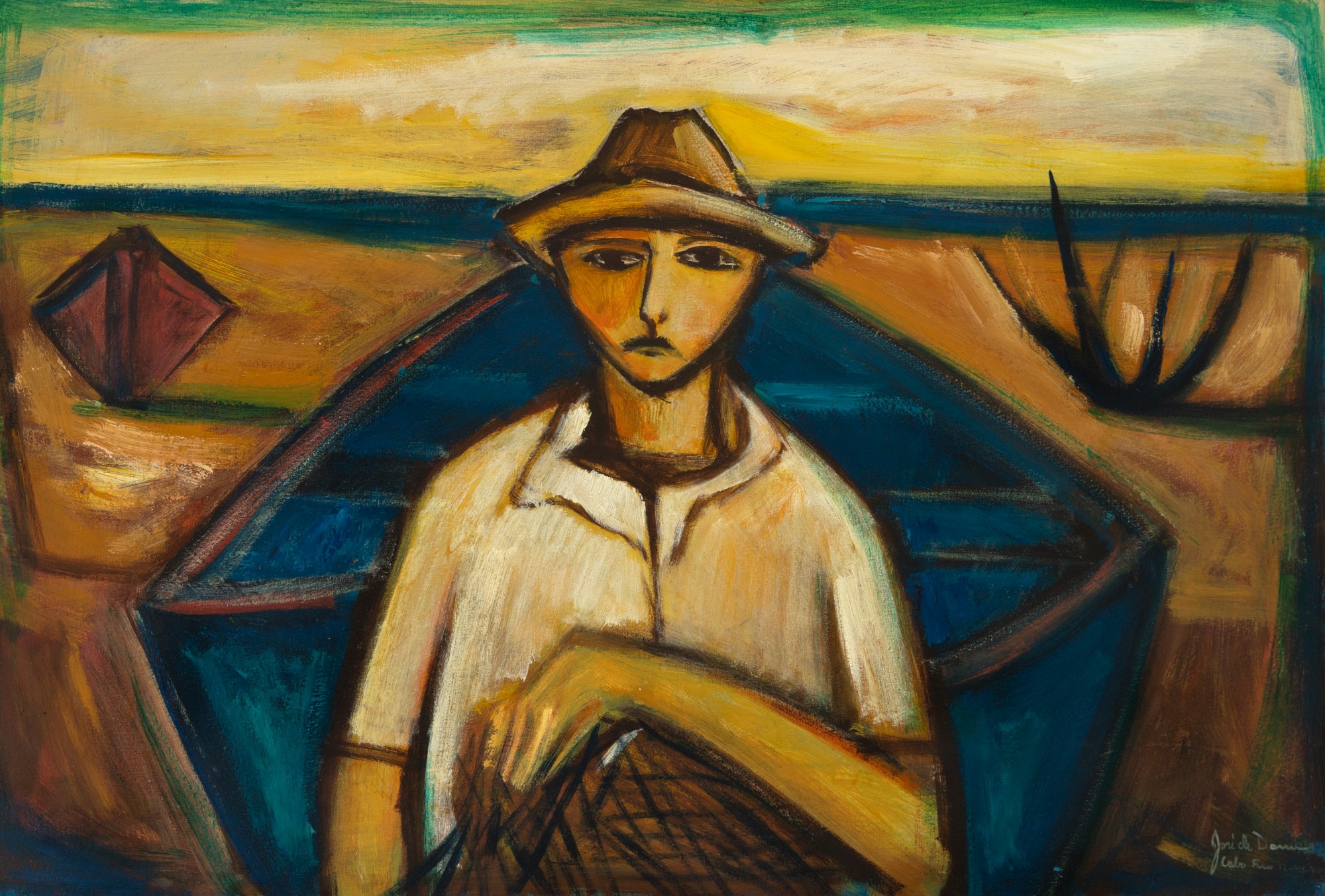 José De Dome - Menino E Barco - Cabo frio