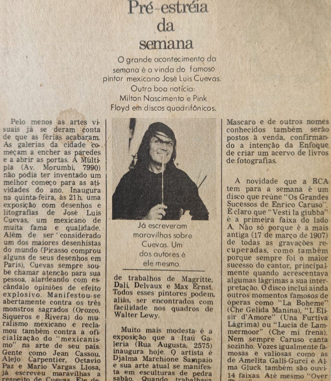 José Luis Cuevas - Sem Título