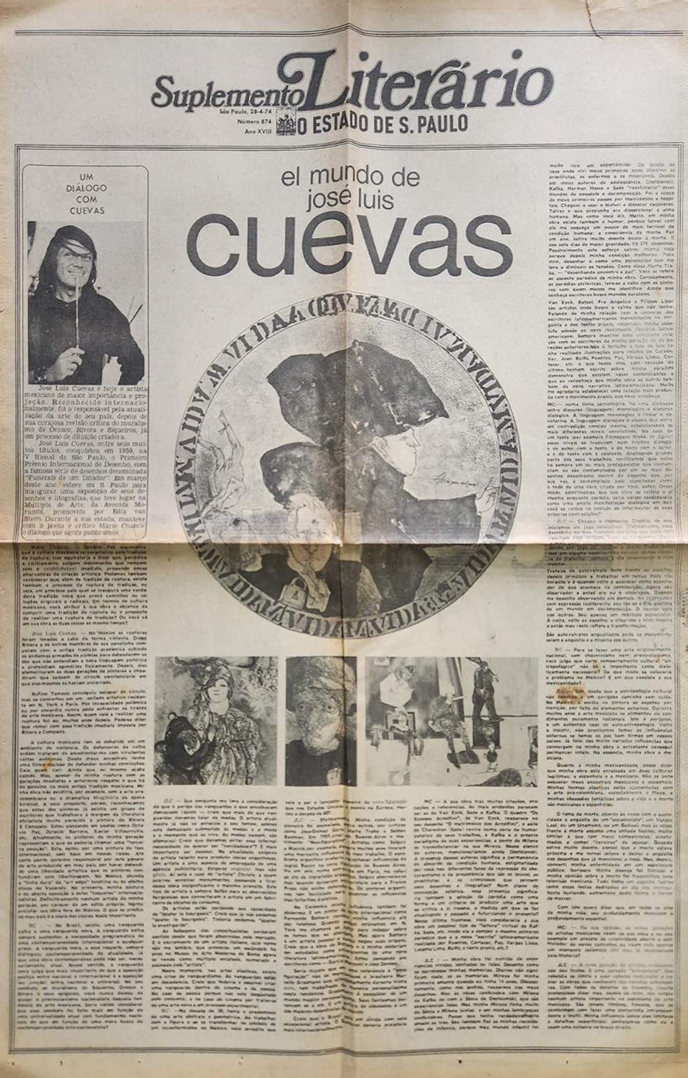 José Luis Cuevas - Sem Título