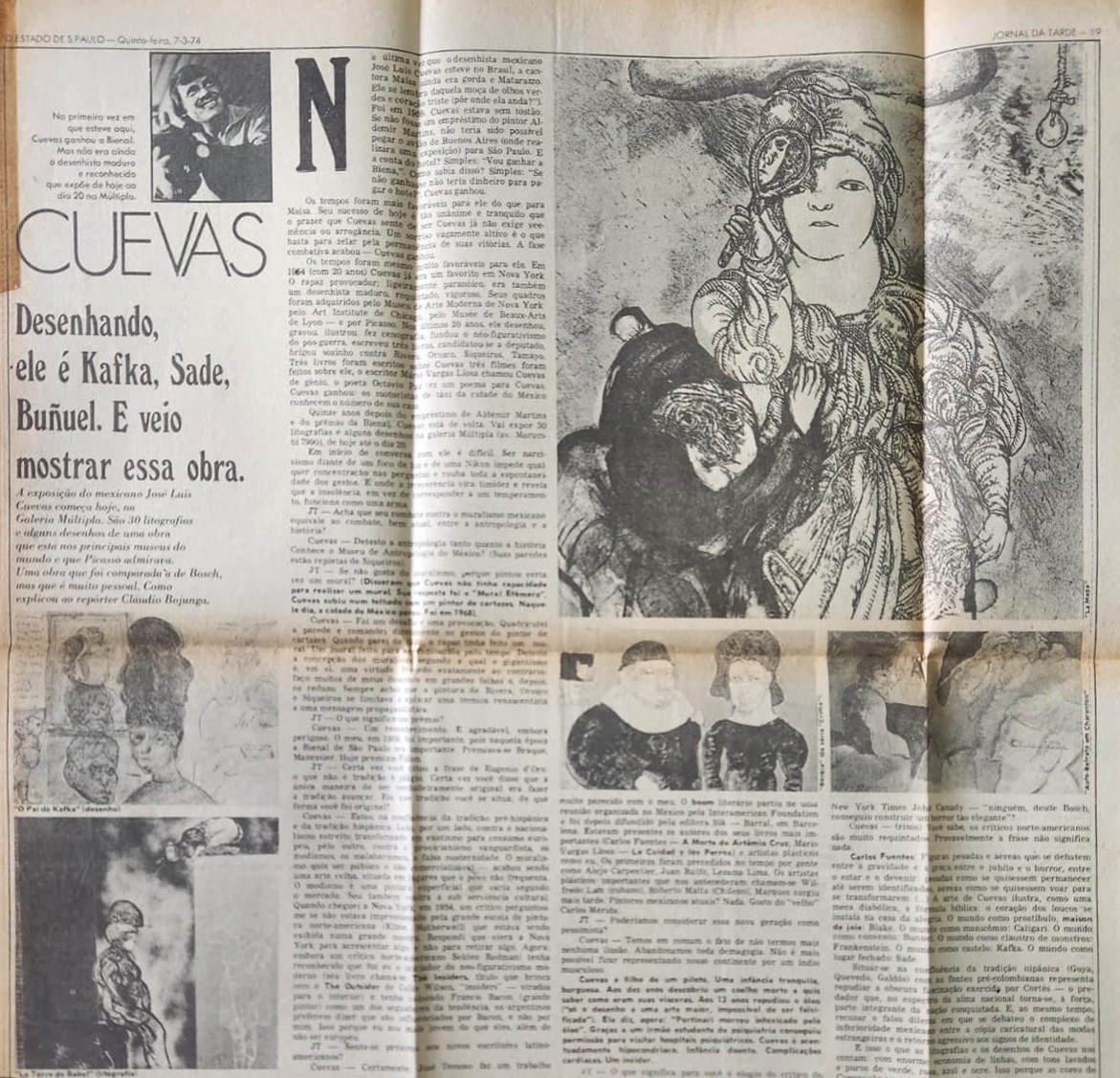 José Luis Cuevas - Sem Título