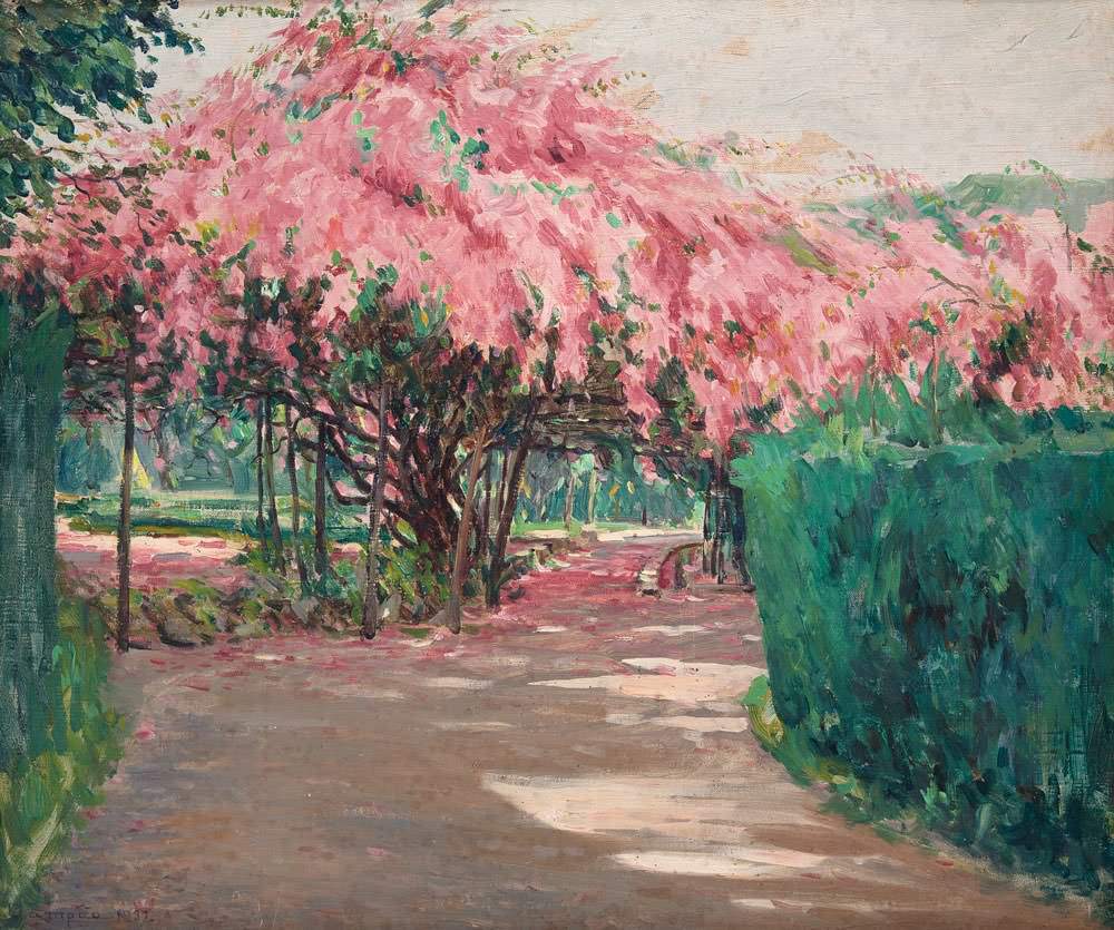 José Marques Campão - Primavera na Chacara dos Lagos