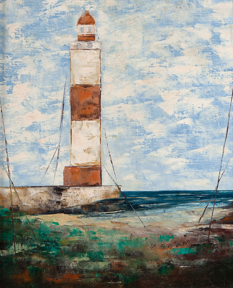 José Paulo Moreira da Fonseca - Farol e o Mar